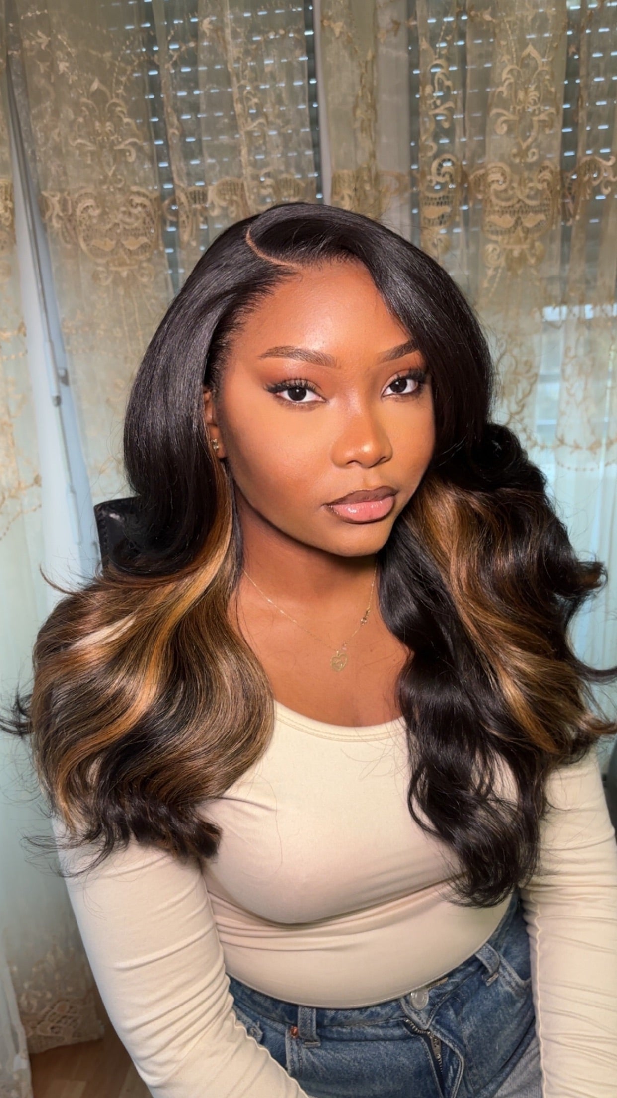 DIANDRA-perruque synthétique T-part