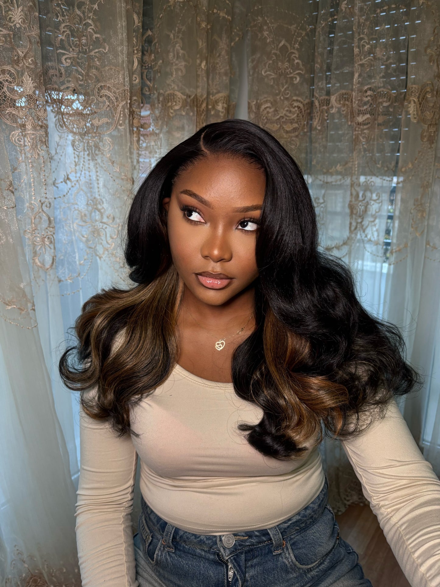 DIANDRA-perruque synthétique T-part