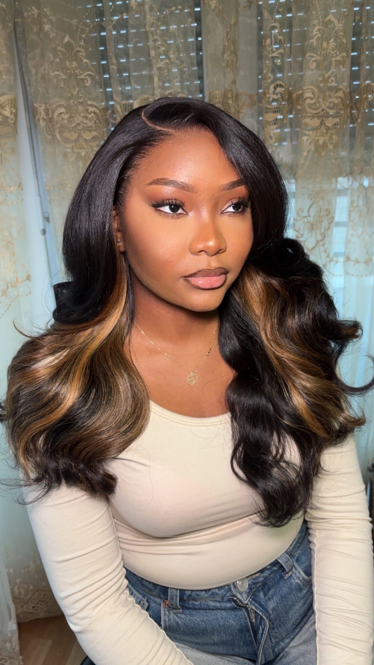 DIANDRA-perruque synthétique T-part