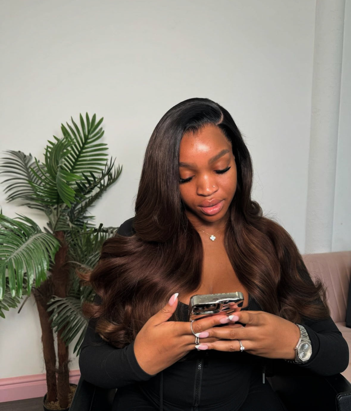 Cherry blossom-Lace frontal 13*6